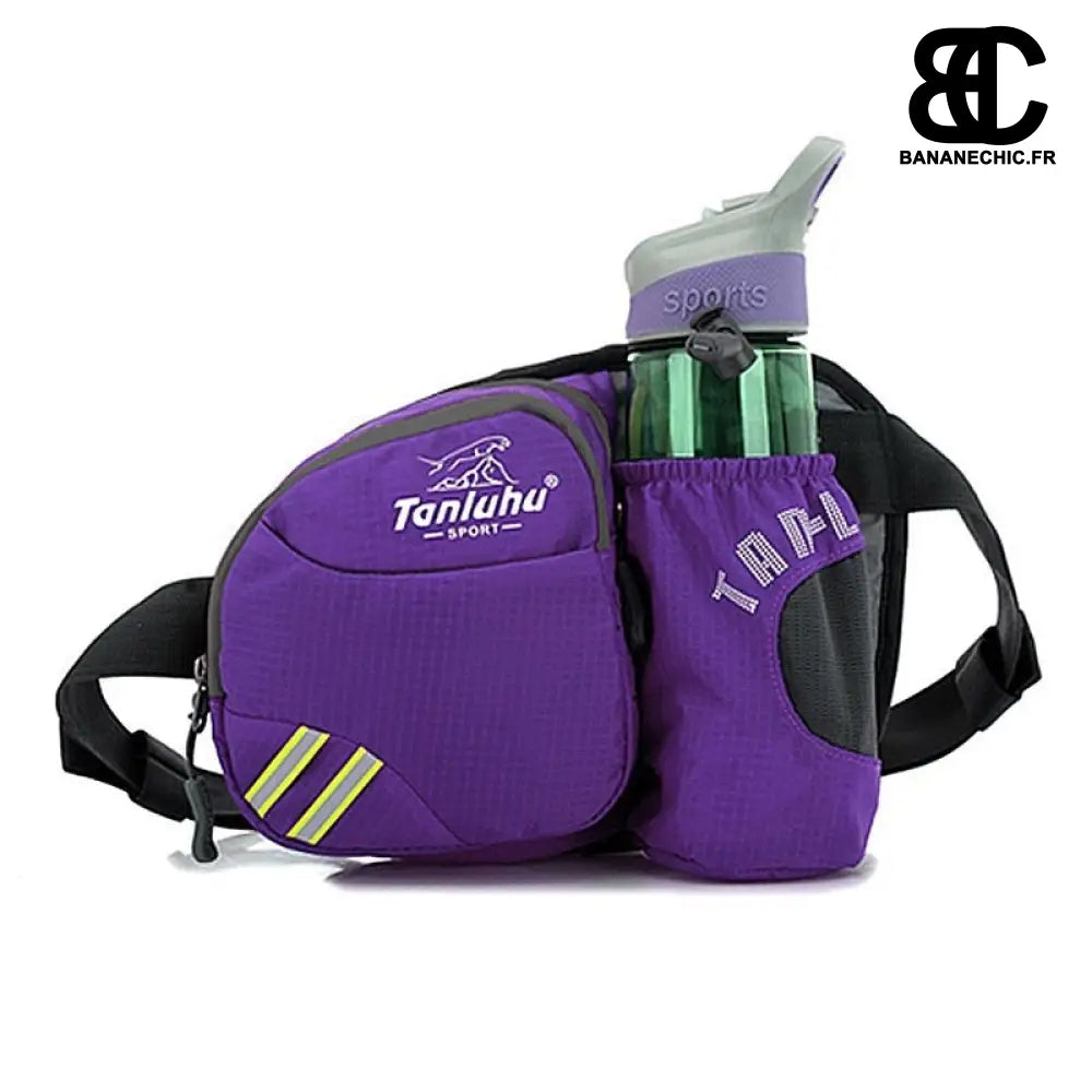 Sac banane sport femme bouteille - Purple - banane - Banane