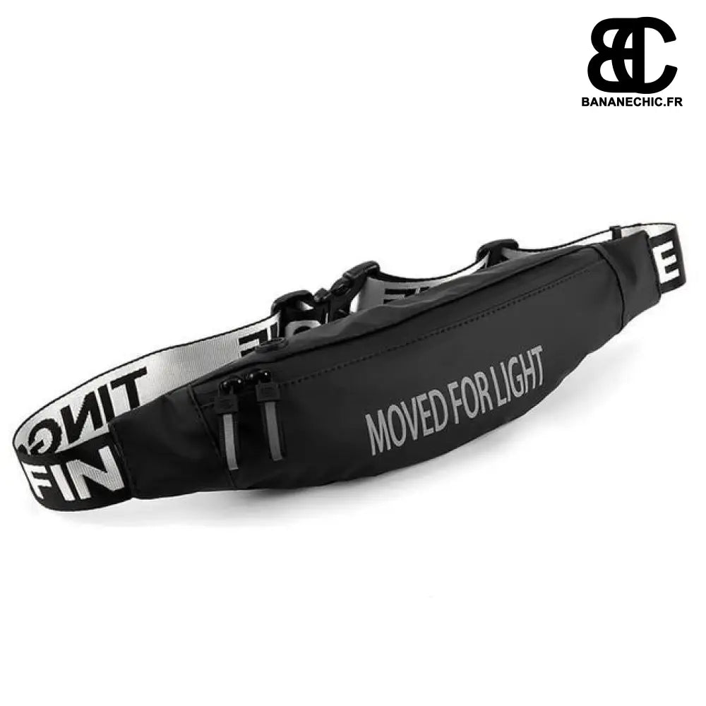 Sac banane sportif - Noir - Banane - Banane Chic ™