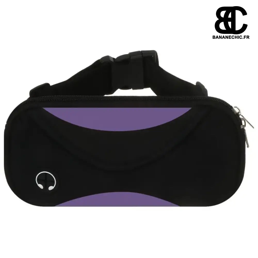Sac Banane Sportif Combinaison Couleurs - Violet - Sac