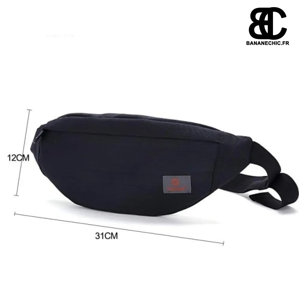 Sac Banane Streetwear Mode - Noir - Banane - Banane Chic ™