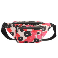 Sac banane stylé rose grand