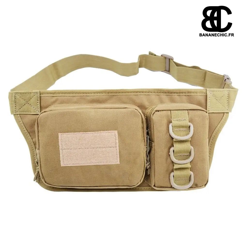 Sac banane tactique militaire multipoches - Banane - Banane