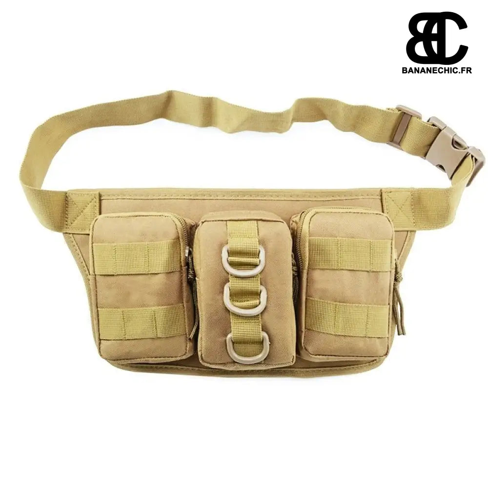 Sac banane tactique militaire multipoches - Banane - Banane