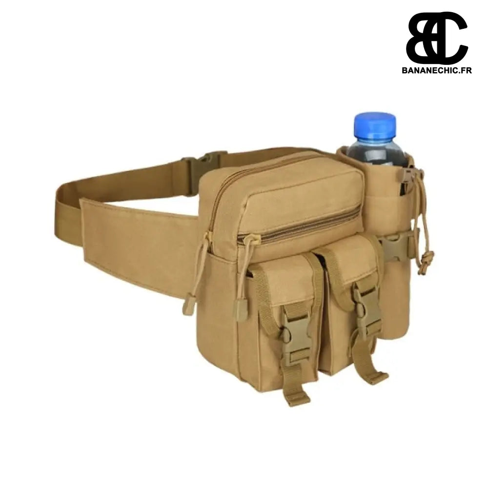 Sac banane tactique sport militaire - Beige - Banane -