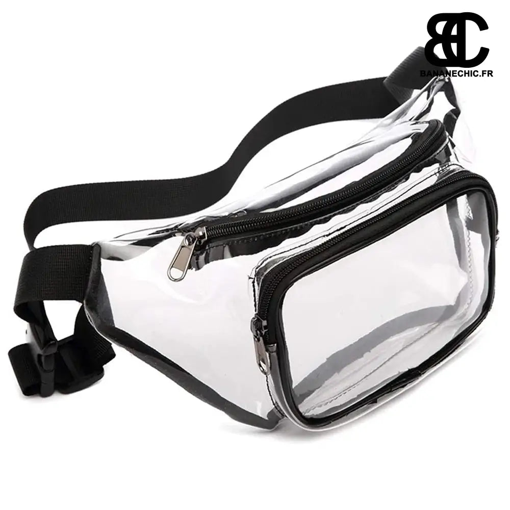 Sac banane transparent - Noir - Banane - Banane Chic ™