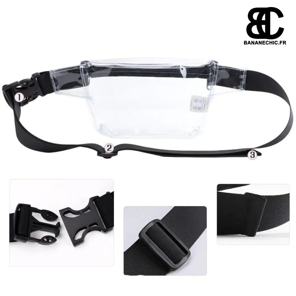 Sac banane transparent femme - Banane - Banane Chic ™