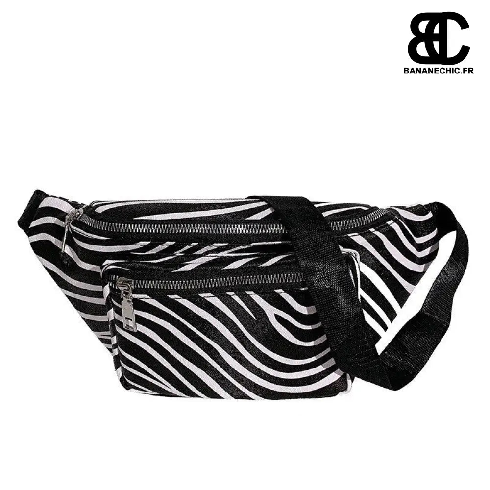 Sac banane vache femme - Zèbre - Banane - Banane Chic ™