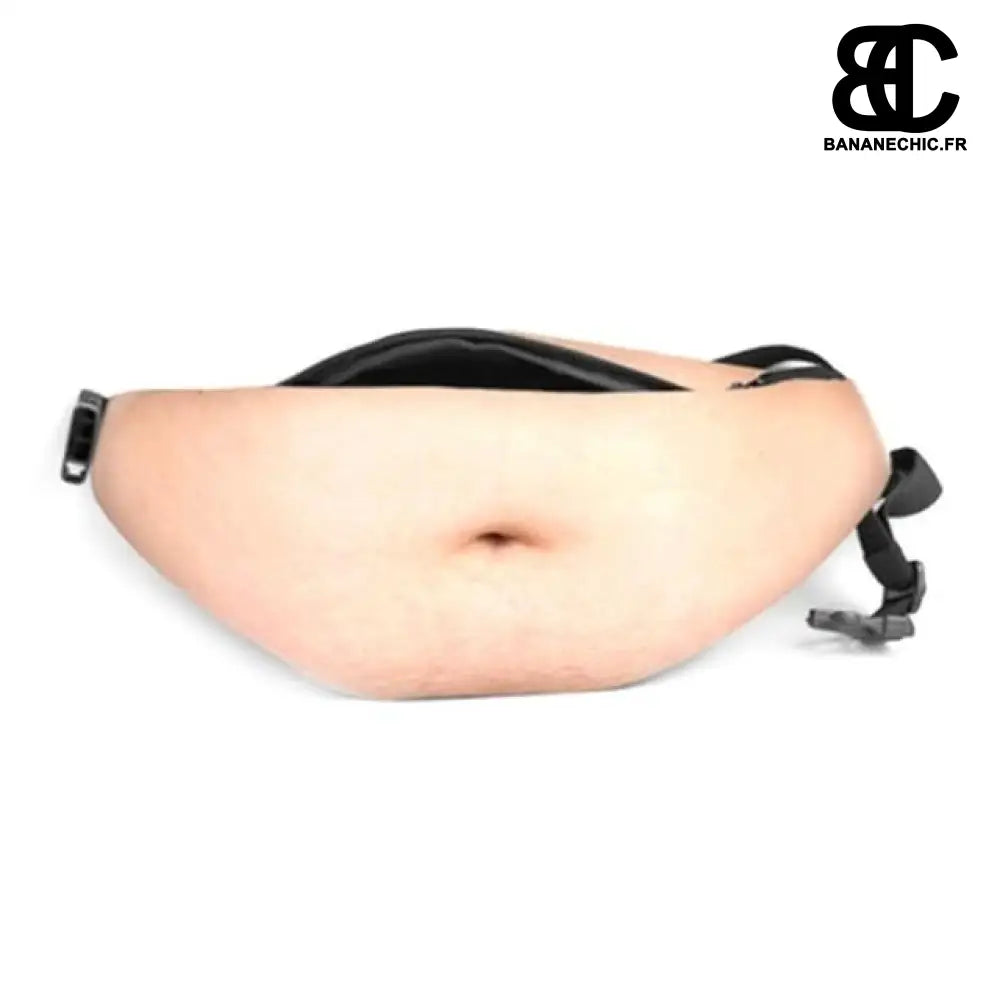 Sac banane ventre homme noir - Rose - Banane - Banane Chic ™