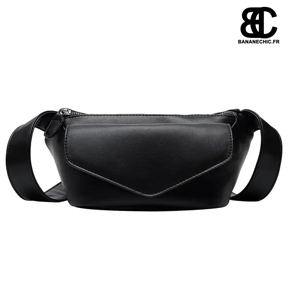 Sac banane vert élégant femme - Noir - banane - Banane Chic