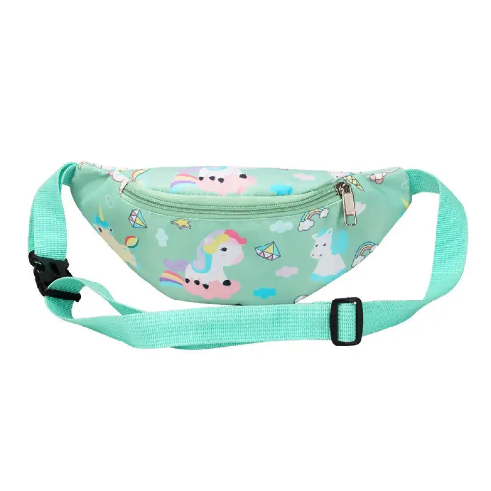 Sac banane vert enfant coloré coton - Vert - banane - Banane