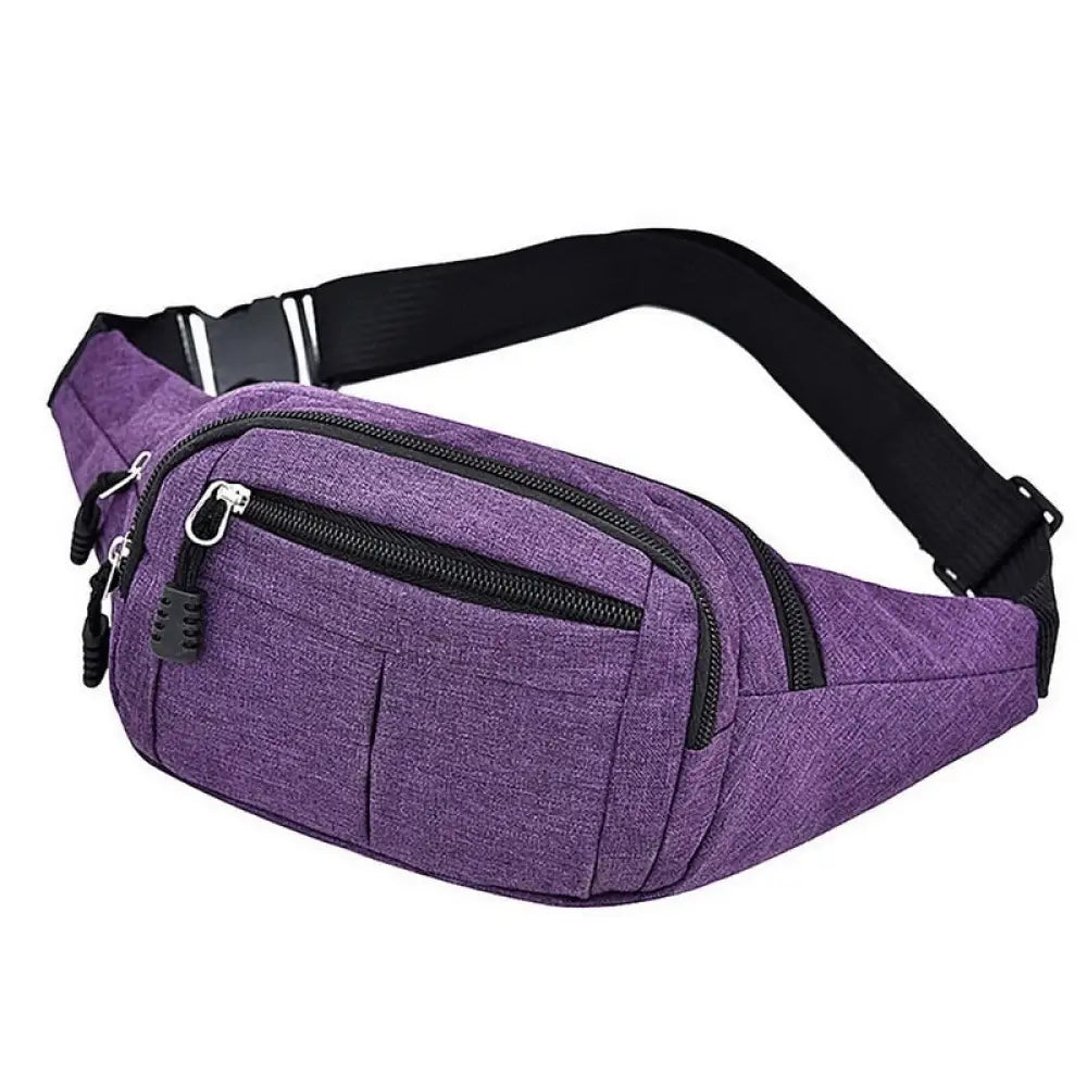 Sac banane violet en tissu - Violet - banane - Banane Chic ™