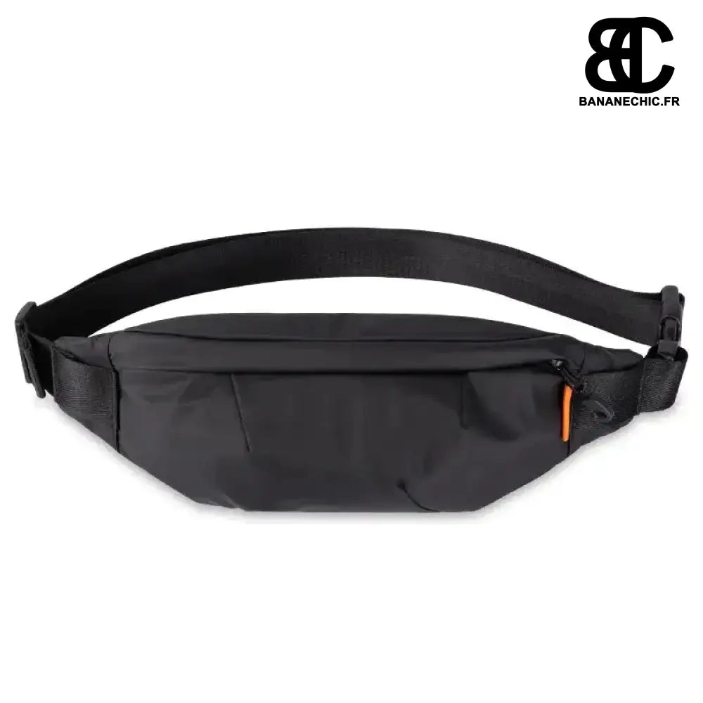 Sac Banane Voyage Unisexe - Noir - Sac Banane - Banane Chic