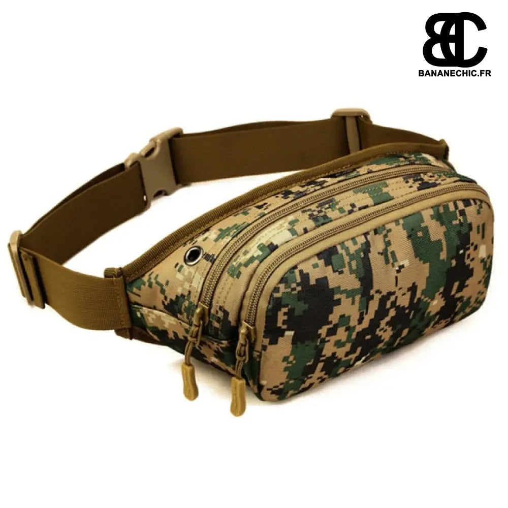 Sac banane XL - Camouflage Vert - Banane - Banane Chic ™