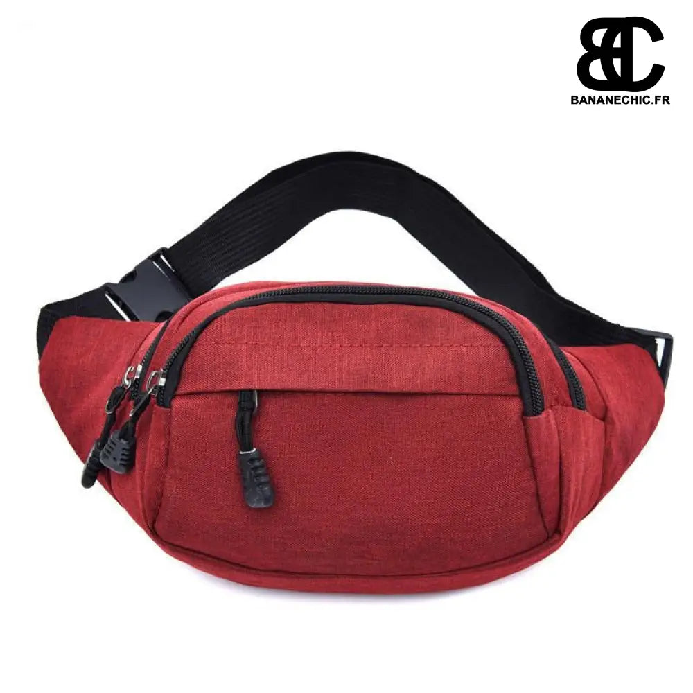 Sac banane XXL - Rouge - Banane - Banane Chic ™