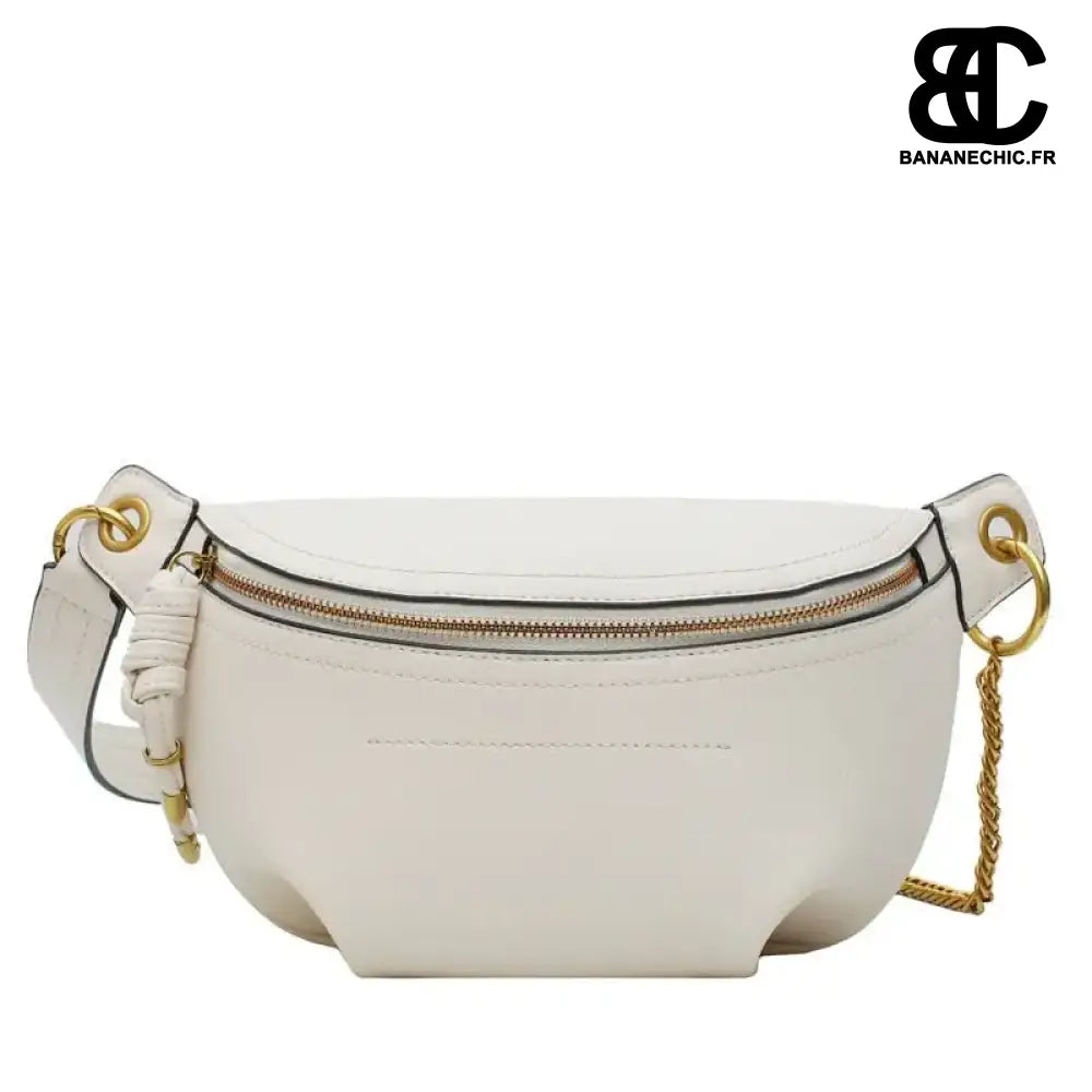 Sac Banane XXL Femme - Blanc - Sac Banane - Banane Chic ™