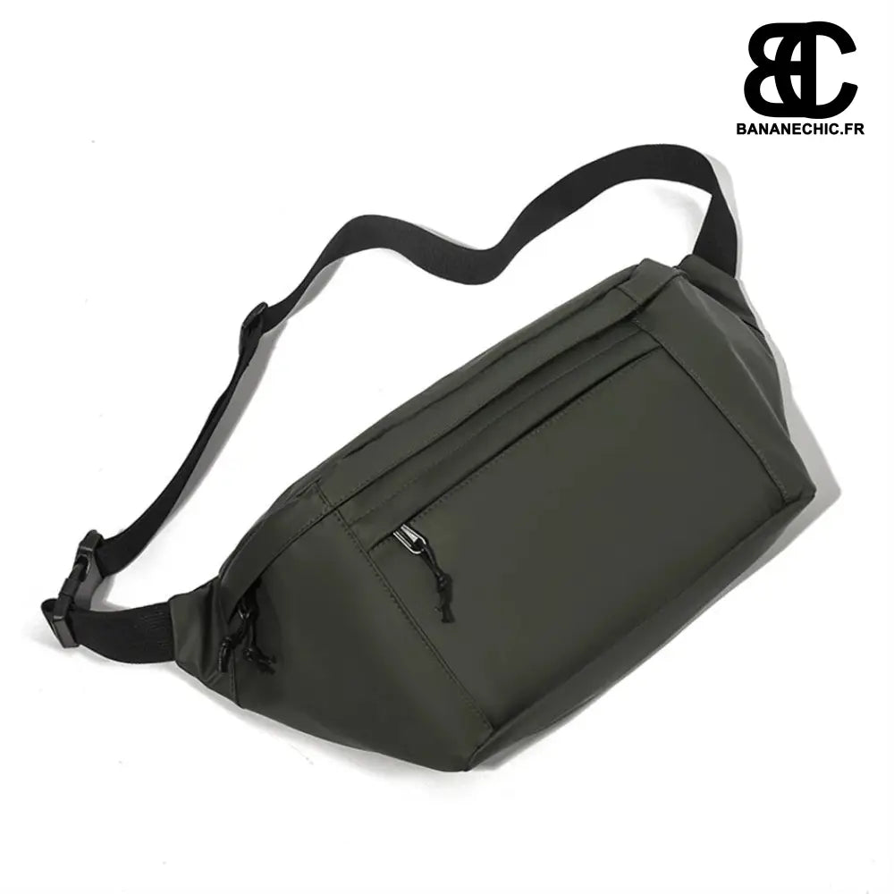 Sac bandoulière imperméable oversize - Green Bag /