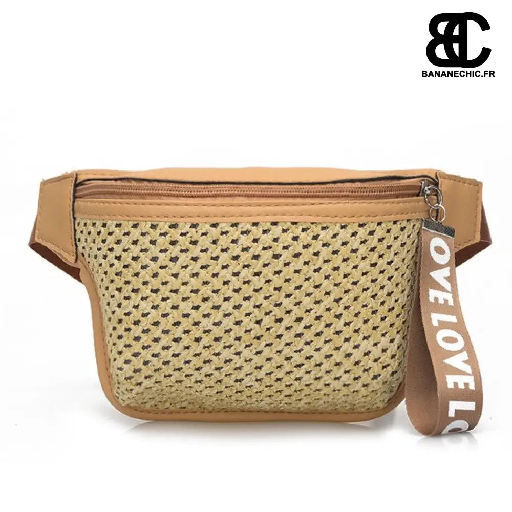 Sac femme paille banane - Khaki - Banane - Banane Chic ™