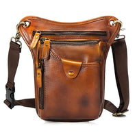 Sac jambe moto vintage homme