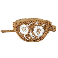 Sac paille tressé femme