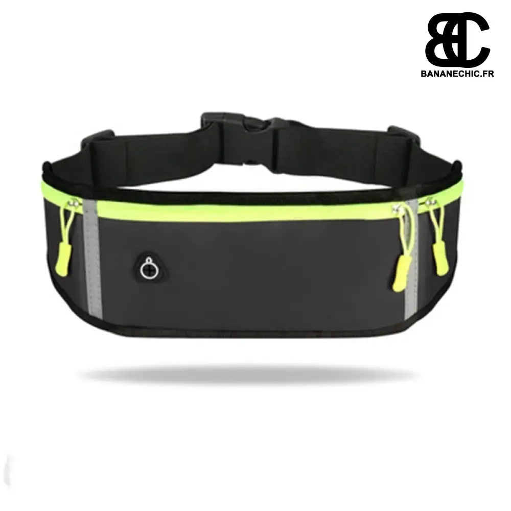 Sac sport banane compact étanche - Noir - Sac Banane -