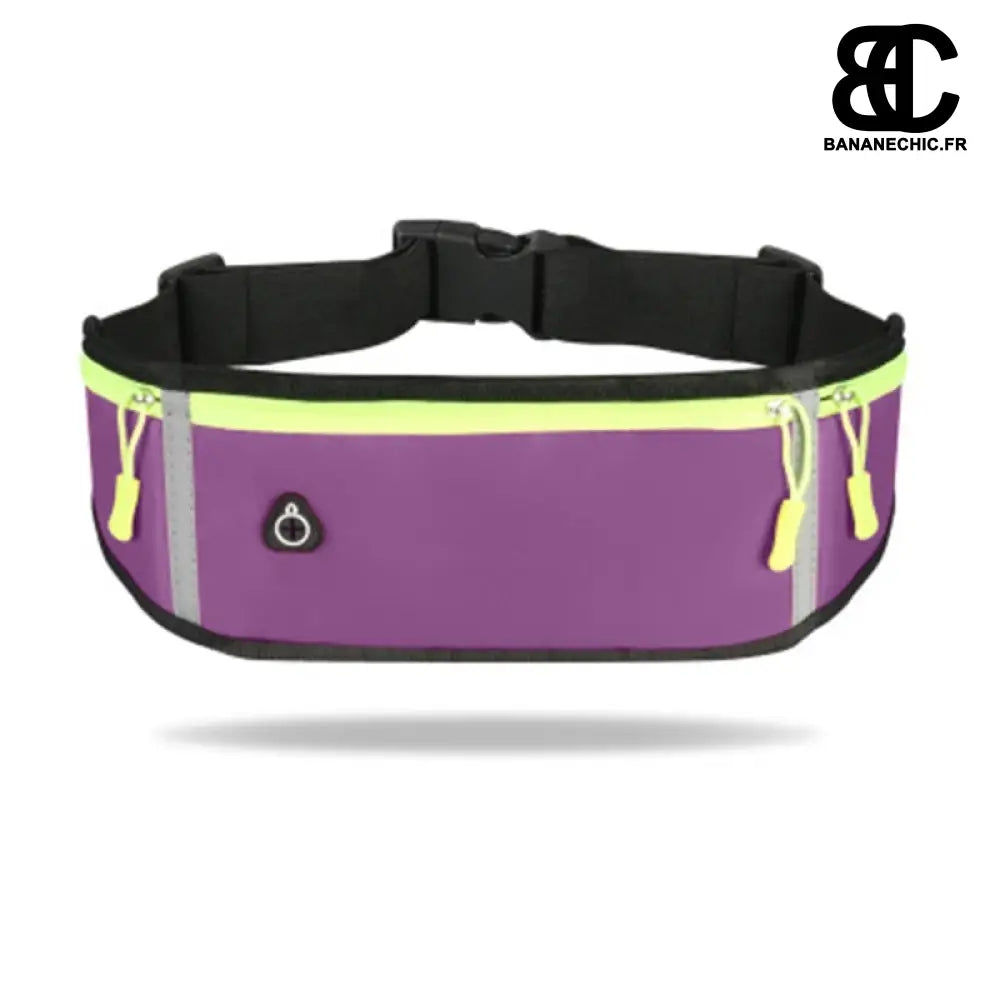 Sac sport banane compact étanche - Violet - Sac Banane -