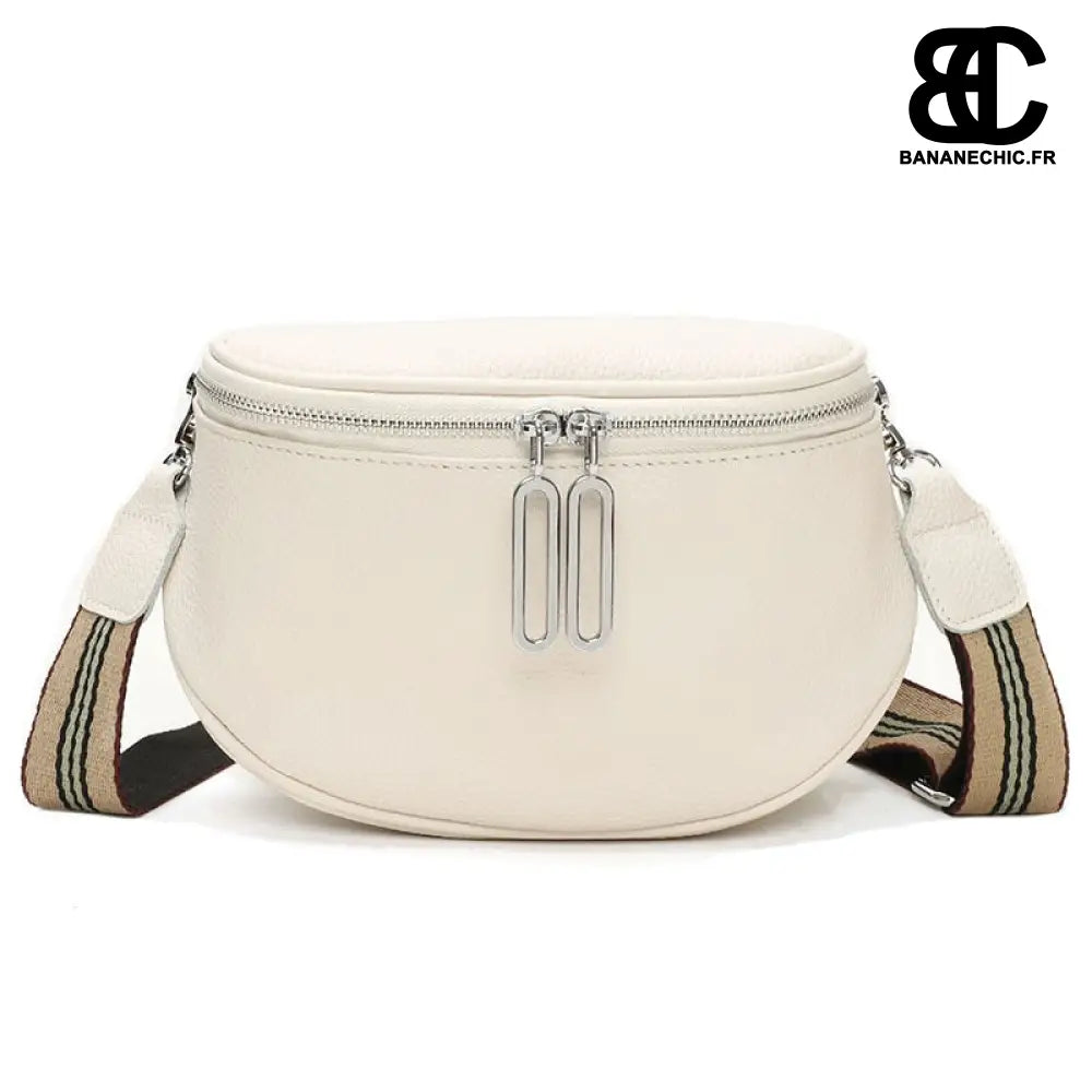 Sac tendance banane - Blanc - Banane - Banane Chic ™