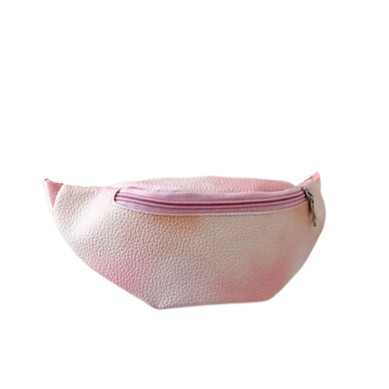 Sac banane enfant bleu sportswear, style urbain polyvalent