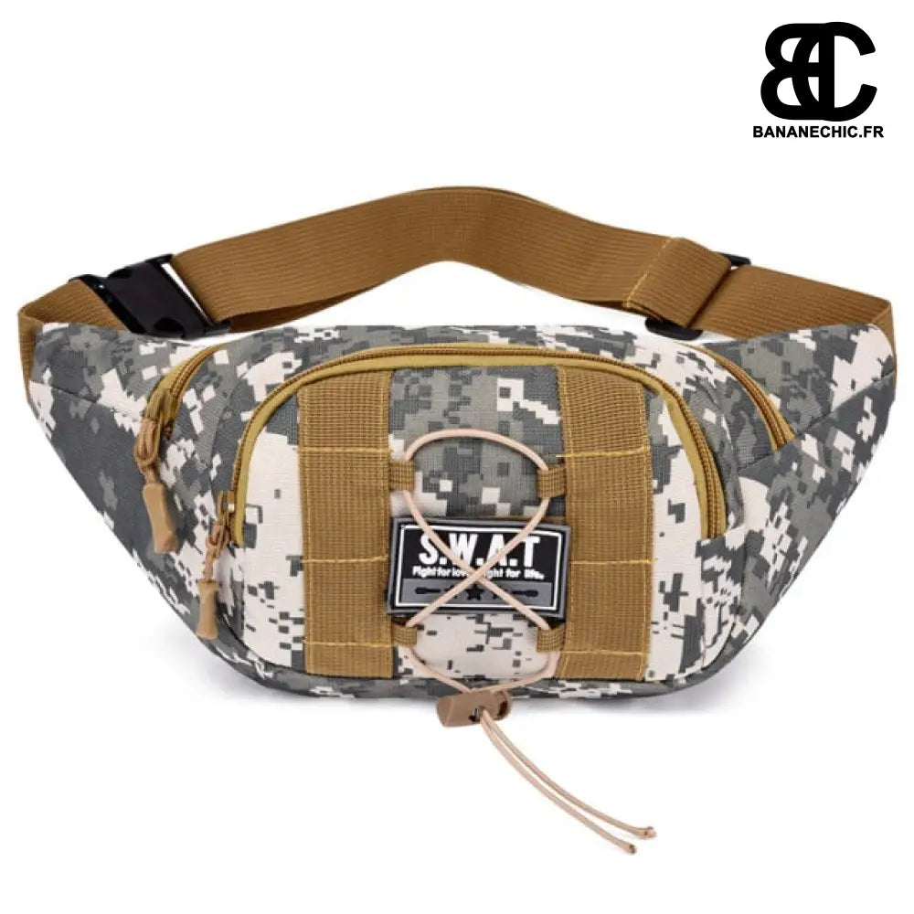 Sacoche banane camouflage sportive militaire - Camouflage