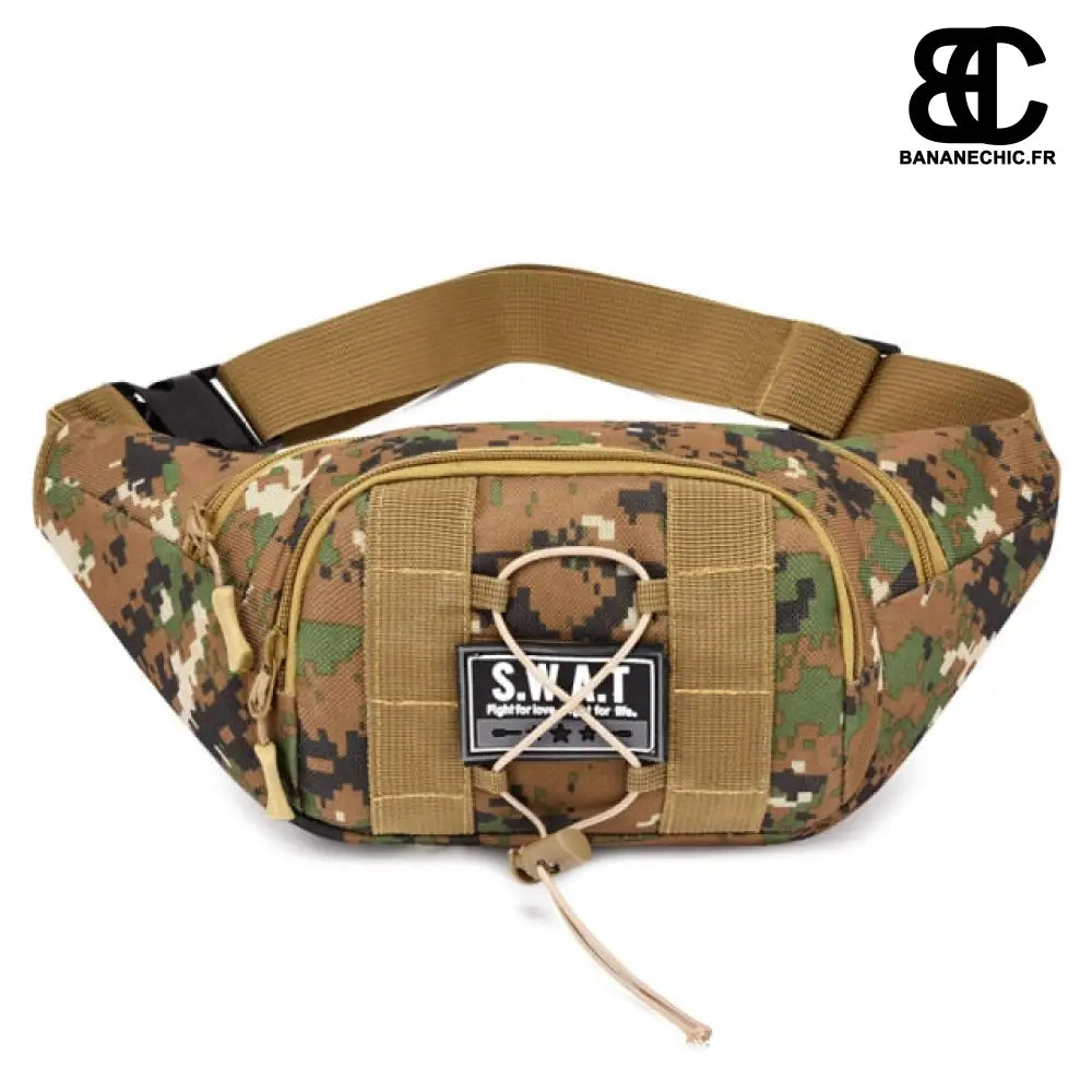 Sacoche banane camouflage sportive militaire - Camouflage