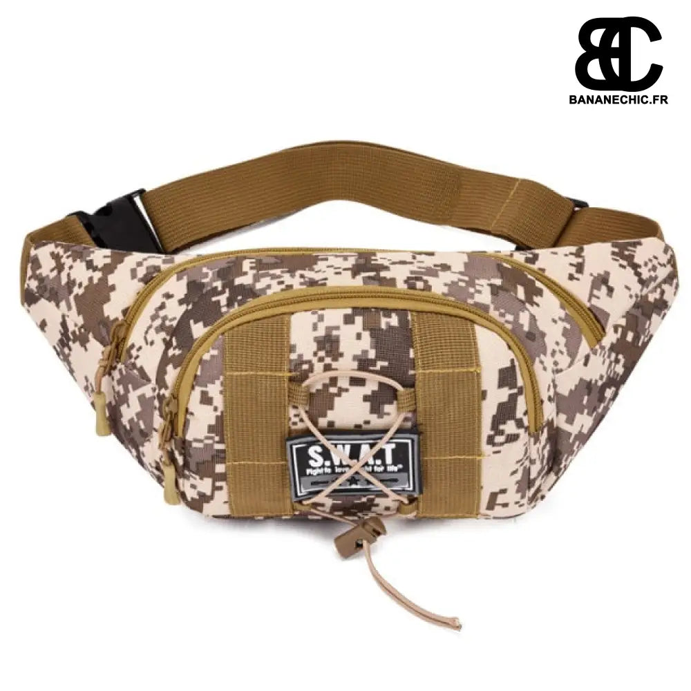 Sacoche banane camouflage sportive militaire - Camouflage