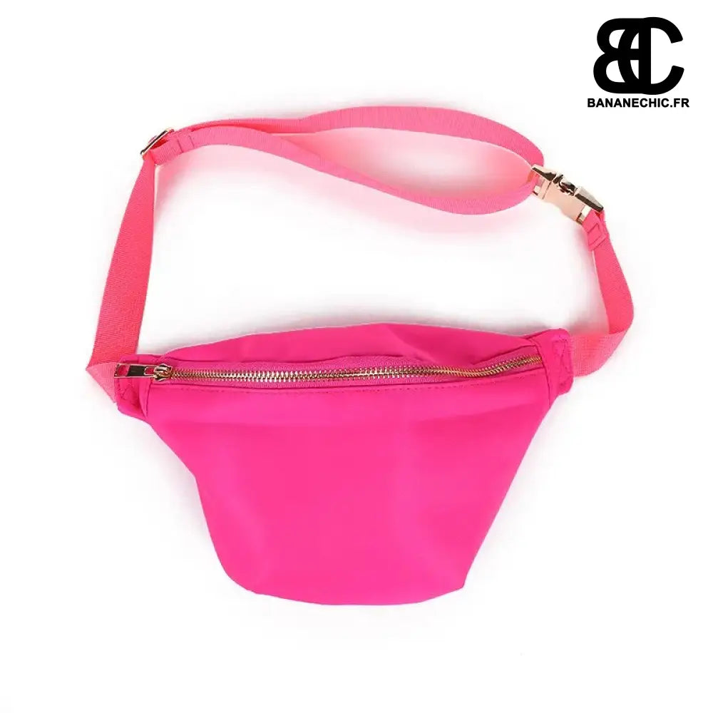 Sacoche banane femme fluo légère - Fuschia - banane - Banane