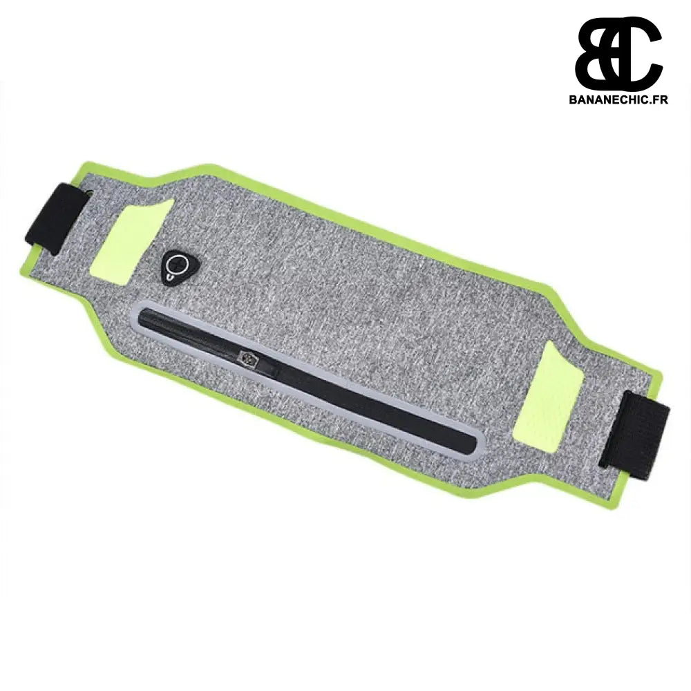 Sacoche banane légère et discrète sport - Vert - Banane -