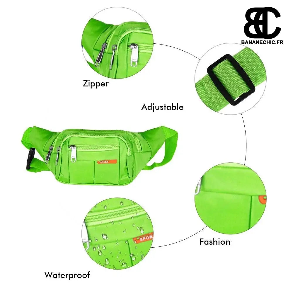 Sacoche banane sport intense couleurs - Banane - Banane Chic