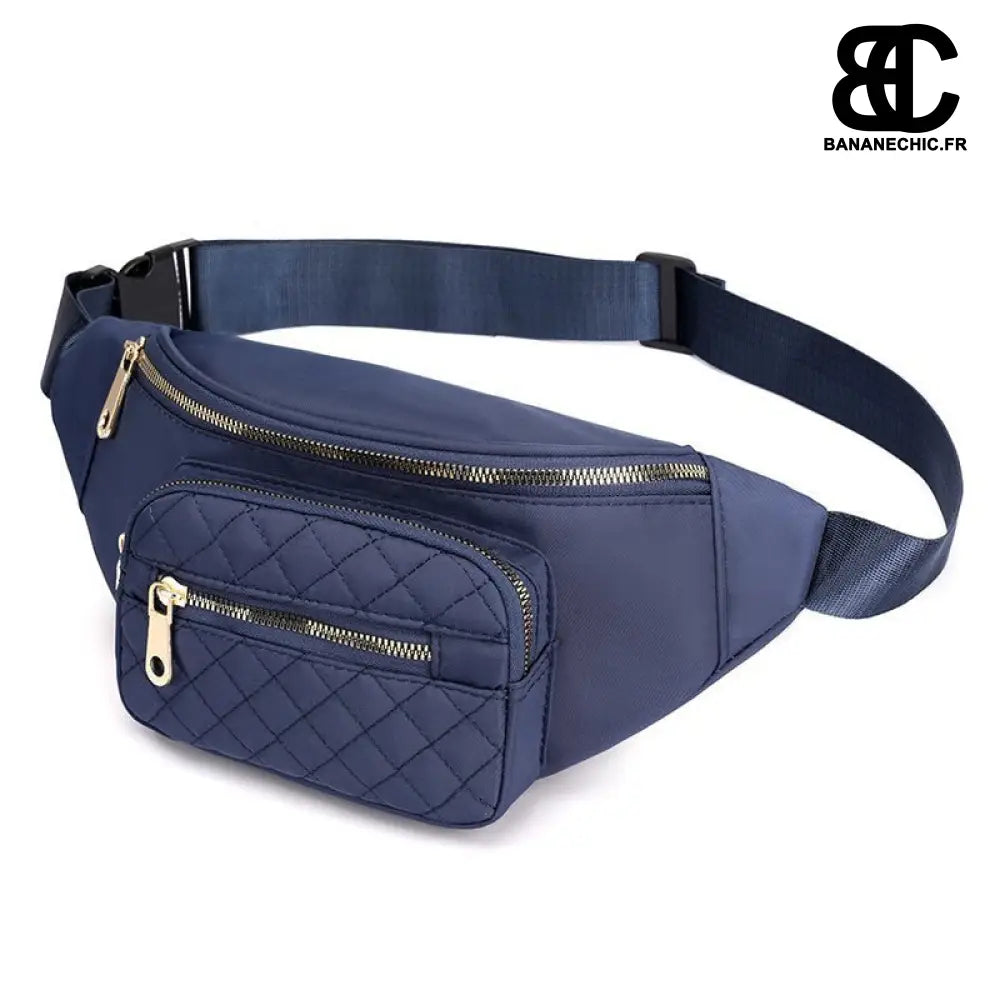 Sacoche banane sportwear étanche - Bleu - banane - Banane