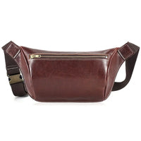 Sacoche cuir verni homme