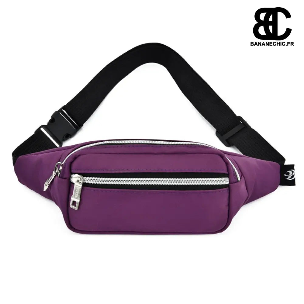 Sacoche femme légère - Violet - banane - Banane Chic ™