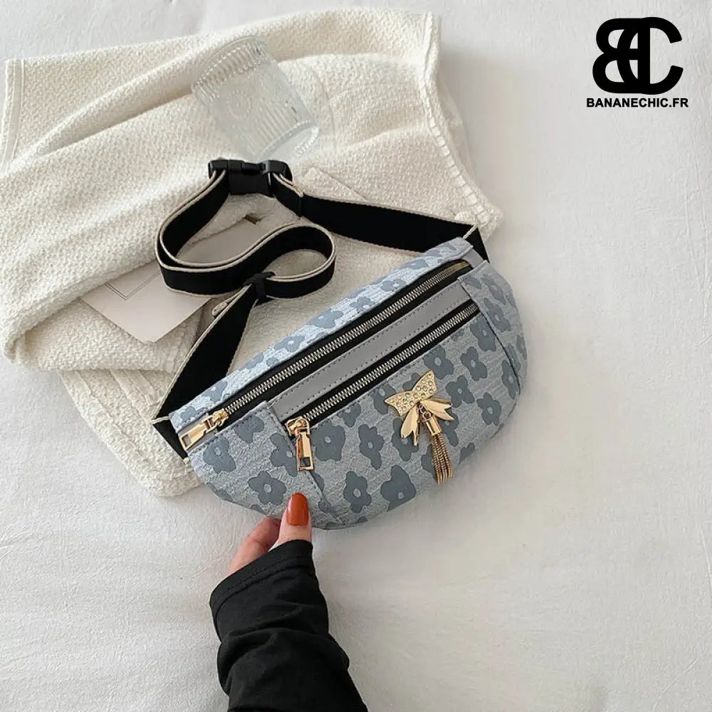 Sacoche papillon chic banane - Blue - banane - Banane Chic ™