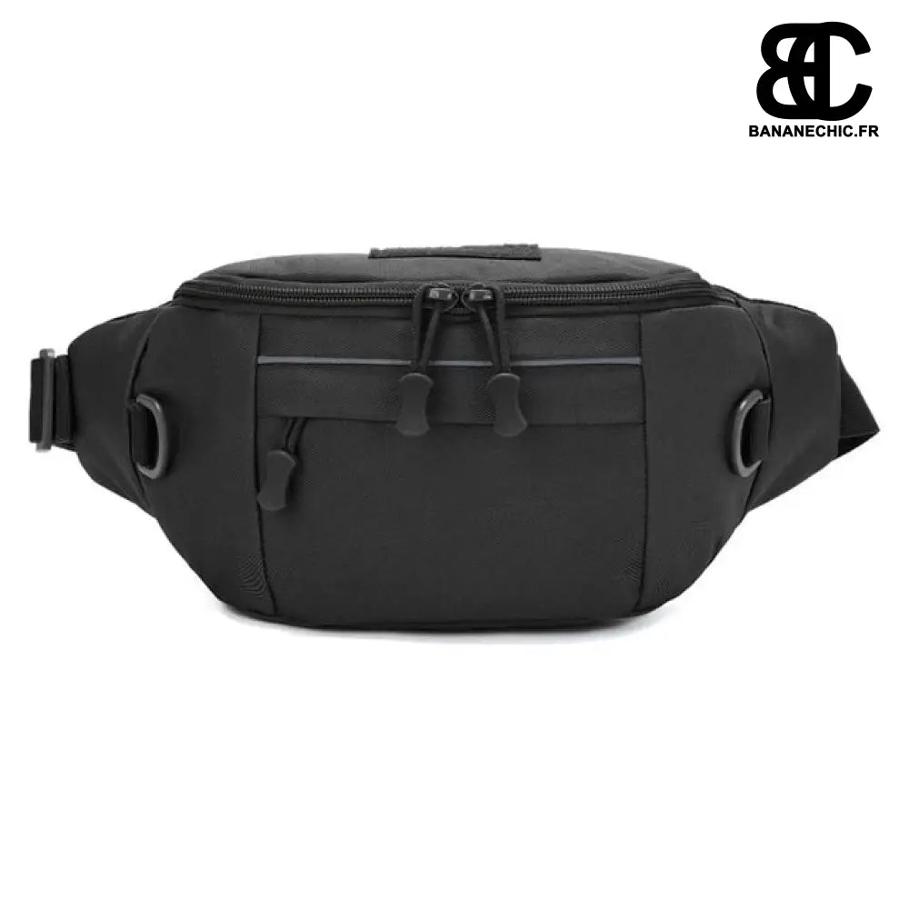 Sacoche tactique chasse militaire - Noir - banane - Banane