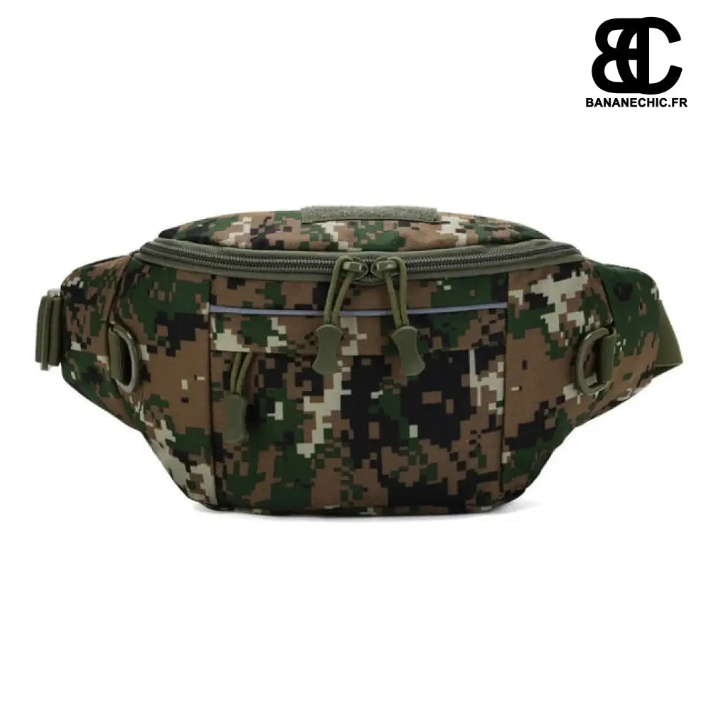 Sacoche tactique chasse militaire - Jungle - banane - Banane