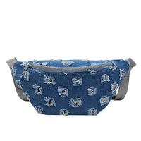 Sacoches banane denim