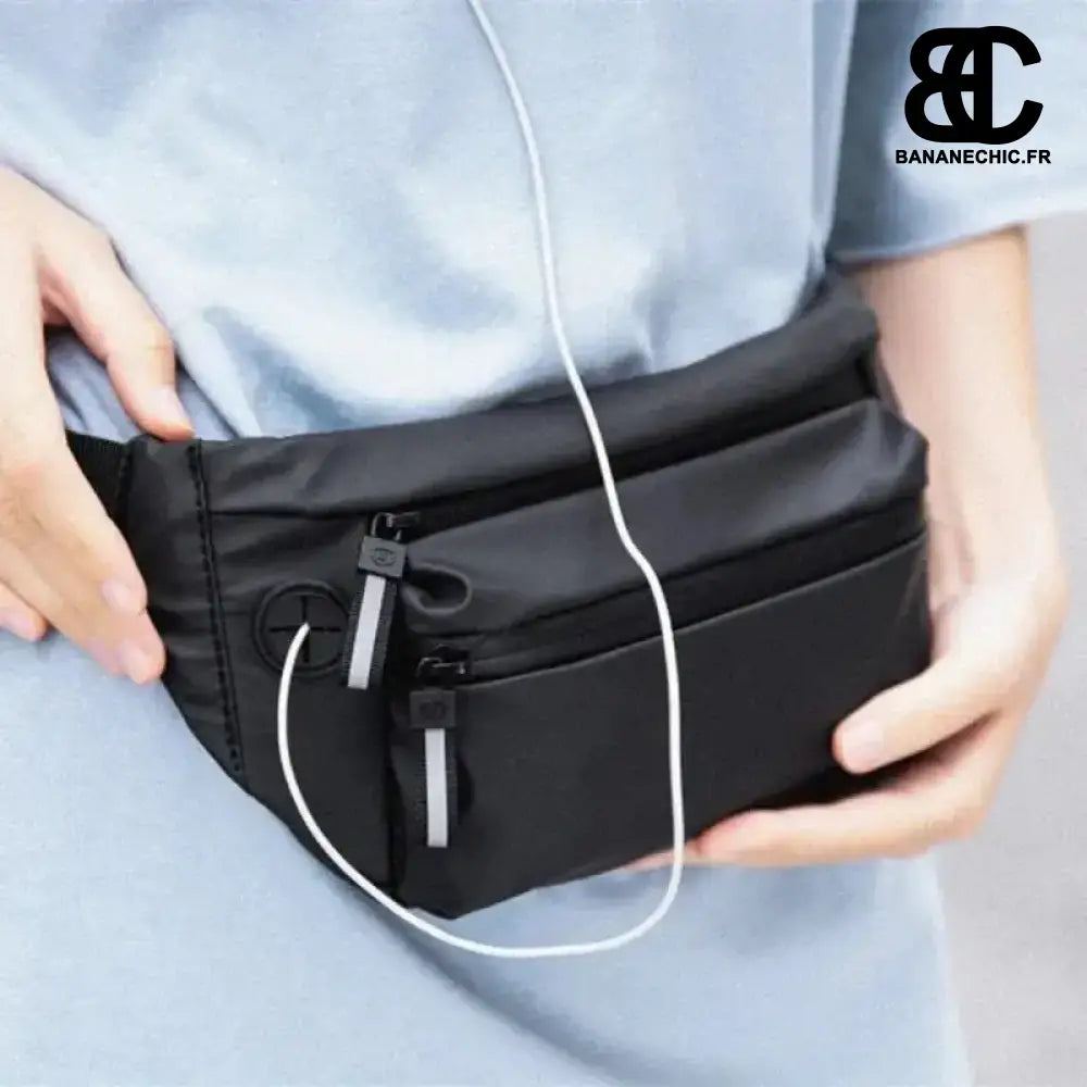 Sacoches banane noires - Sac Banane - Banane Chic ™